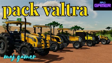 Apresentando Pack Tratores Valtra Fs22 Super Top Canal Maj Gamer