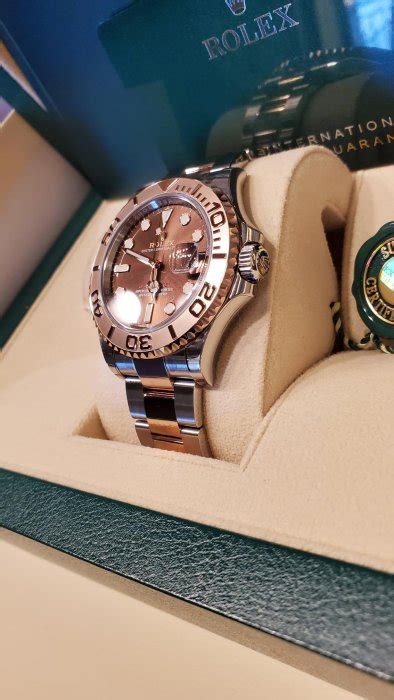 【已交流】 Rolex 勞力士 126621 Yacht Master 巧克力 遊艇40mm 玫瑰半金 2021 11 Yahoo奇摩拍賣