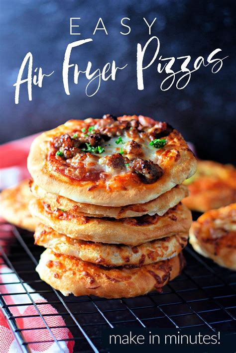 Make Easy Air Fryer Pizzas For A Delicious Build Your Own Pizza Dinner