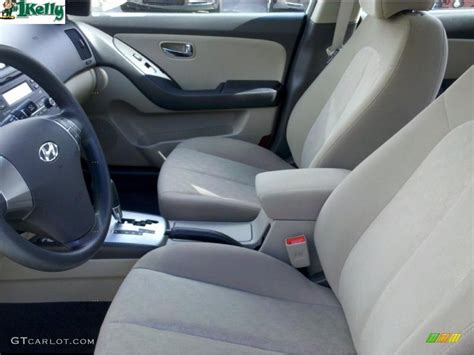 Beige Interior 2010 Hyundai Elantra GLS Photo #38684598 | GTCarLot.com