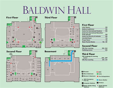 Baldwin Hall Floor Plans Truman State University