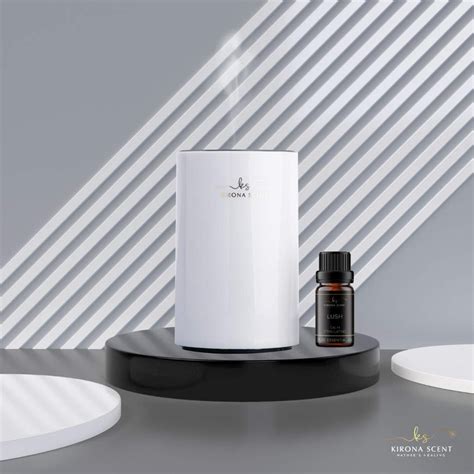 Kirona Scent The Pod Aroma Nebulizer White Waterless Diffuser