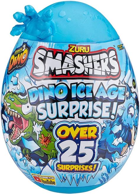 Zuru Smashers Dino Ice Age Surprise Egg With Over Surprises By