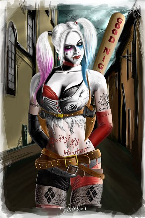 Harley Quinn By Tomtaj Deviantart On Deviantart Harley Quinn