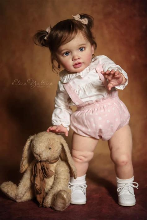 Pippa Limited Edition Reborn Toddler Vinyl Doll Kit By Natali Blick 26