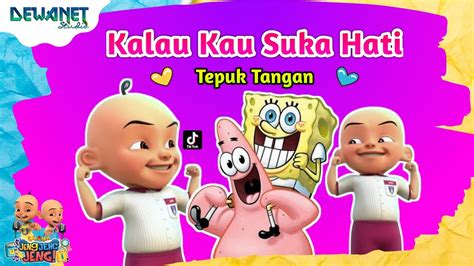 Kalau Kau Suka Hati Tepuk Tangan Upin Ipin Vs Spongebob Youtube