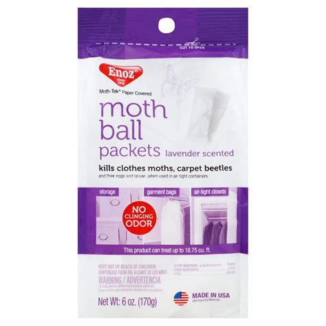 Enoz Lavender Scented Moth Ball Packets Shop Moth Balls At H E B