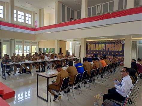 Pj Bupati Pulpis Pimpin Rapat Pembentukan Panitia Hari Jadi Kabupaten