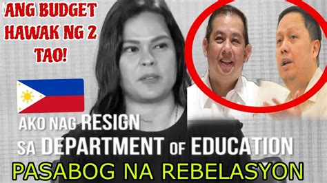 VP Inday Sara Duterte NAGSALITA NA Rason Kung Bakit Siya Nag Resign Sa