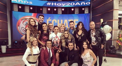 El Programa Hoy Cumple 20 Años Al Aire Sin Andrea Legarreta