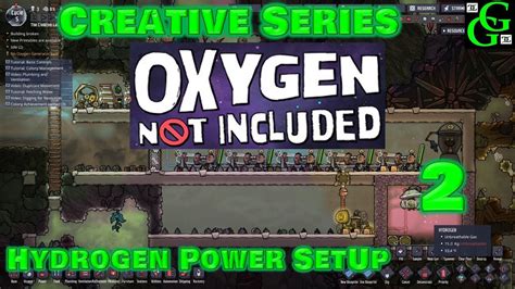 Oxygen Not Included Creative Series Hydrogen Power Setup Part