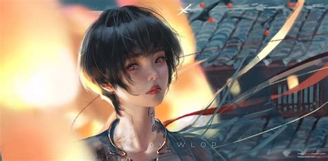 Hd Wallpaper Wlop Artwork Wallpaper Flare