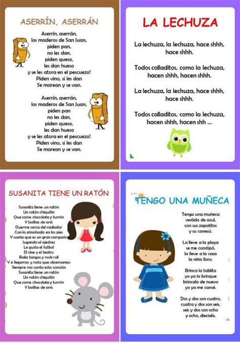 40 Canciones Cortas Para El Nivel Preescolar Canciones Escolares