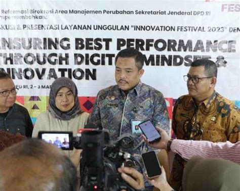 Innovation Festival Setjen Dpd Ri Lahirkan Inovasi Baru