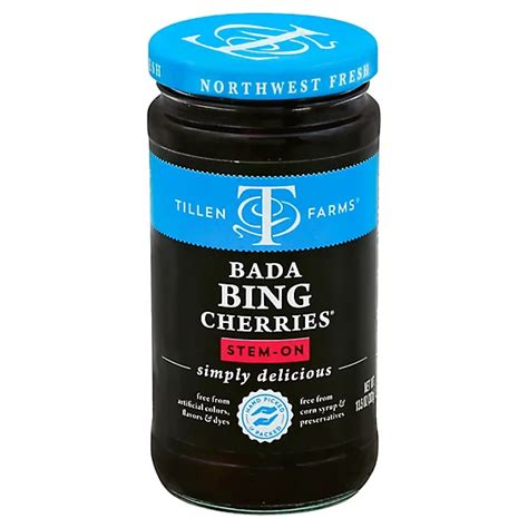 Tillen Farms Cherries Stem On Bada Bing 13 5 Oz Safeway