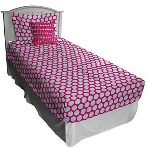 Disco Dot Bunk Bed Hugger Fitted Polka Dot Bedding