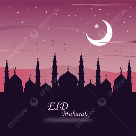 Vector De Diseño Eid Mubarak Fondos Arábica Eid Fitr Imagen de Fondo