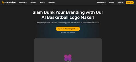 Basketball Logo Maker – Medium