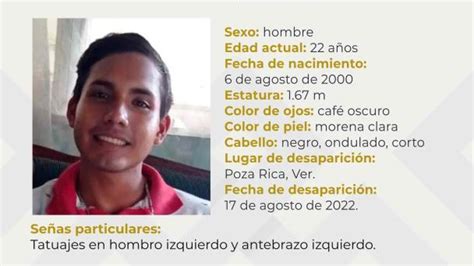 Reportan desaparición de joven en Poza Rica