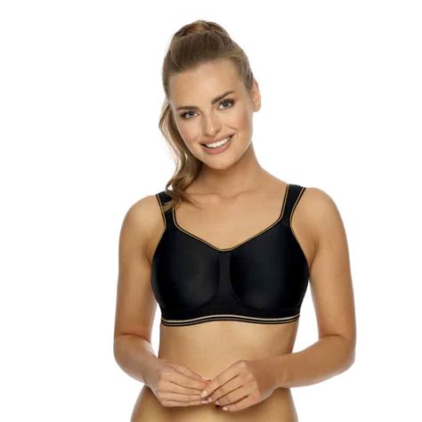 Viania Sport Bh Spacer Zwart Milo Lingerie