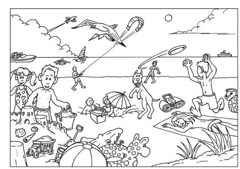 Free And Easy To Print Summer Coloring Pages Summer Coloring Pages