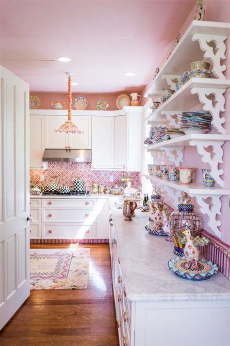 The Prettiest Pink Kitchen You Ever Did See Husbands That Cook