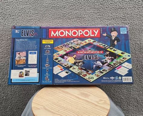 MONOPOLY ELVIS PRESLEY Board Game 75th Anniversary Collector S Edition