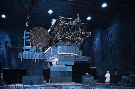 SSL BUILT SATELLITE FOR ECHOSTAR ARRIVES AT LAUNCH BASE Maxar