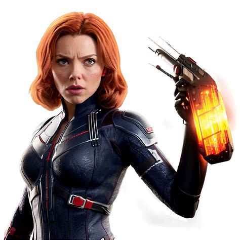 Download Black Widow Action Pose Png 05212024