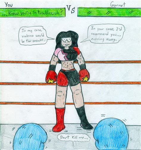 Boxing You Vs Garnet By Jose Ramiro On Deviantart