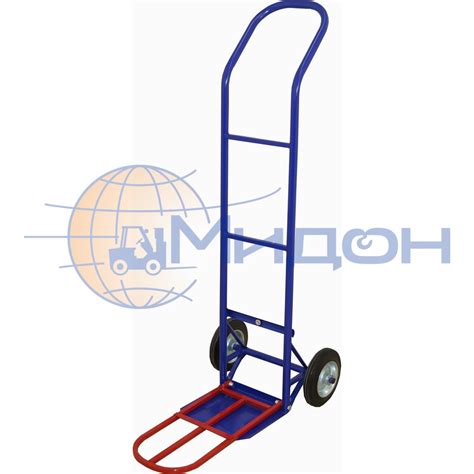 Тележка 2-колесная грузовая тележка двухколёсная кг 150 п (150кг) с ...