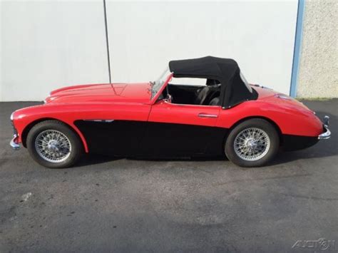 Austin Healey Bn Two Seater Roadster Red Black Speed