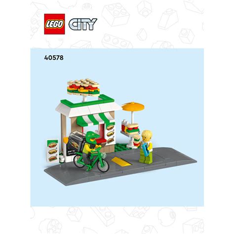 Lego Sandwich Shop Set 40578 Instructions Brick Owl Lego Marketplace