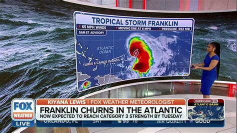 Tropical Storm Franklin to shoot the gap between US and Bermuda but ...