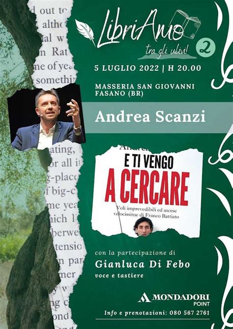 Andrea Scanzi Stasera A Libriamotra Gli Ulivi Con Uno Spettacolo