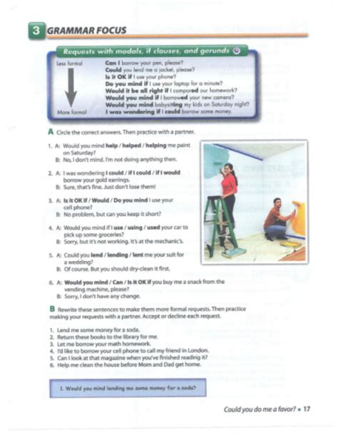 Interchange 3 Unit 3 Grammar Focus Sheens ESL