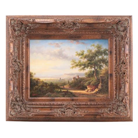 Southern European Landscape Oil Painting Ebth