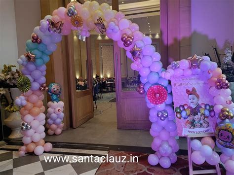 Entrance Gate Of Decoration First Birthday Decorations Shimmer Wall