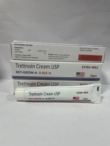 Tretinoin Cream 0025 Usp 20 Gm At Rs 300piece In Nagpur Id