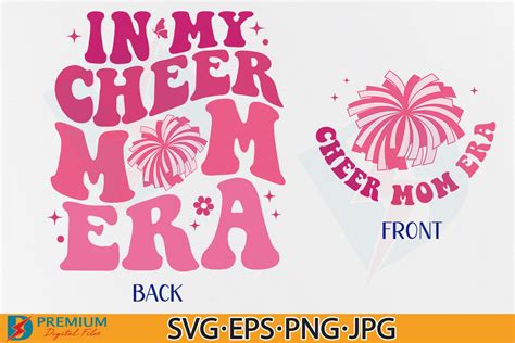 In My Cheer Mom Era Svg Png Trendy Mama Gr Fico Por Premium Digital