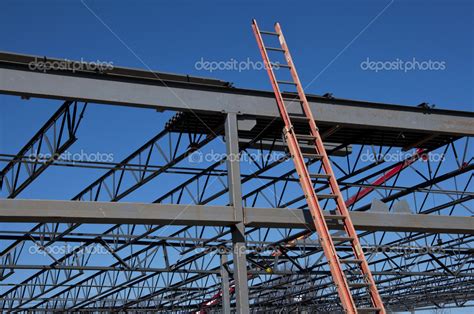 Structural Steel Construction Site Stock Photo Image By Jerryb