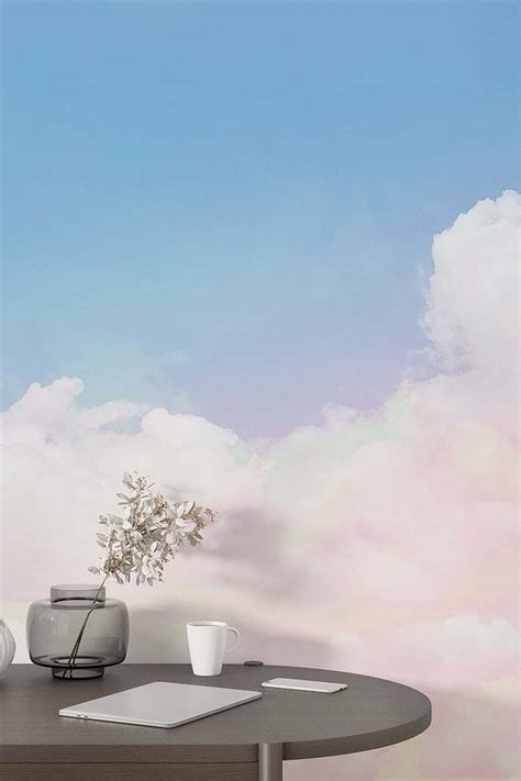 Pink Cloud Wallpaper for Interiors | Morphico