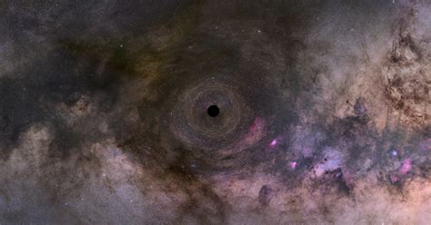 Hubble Spots Black Hole Wandering Through Milky Way