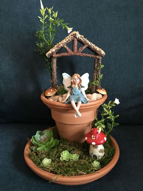 Pin by Lisa Wood on Fairy | Fairy garden crafts, Fairy garden designs