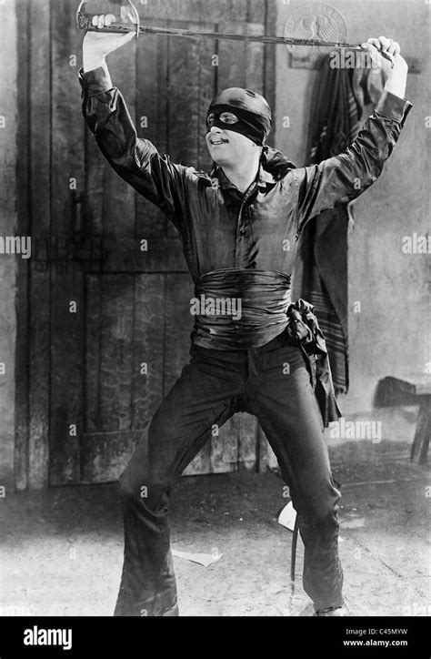 Douglas Fairbanks in 'The Mark of Zorro', 1920 Stock Photo - Alamy