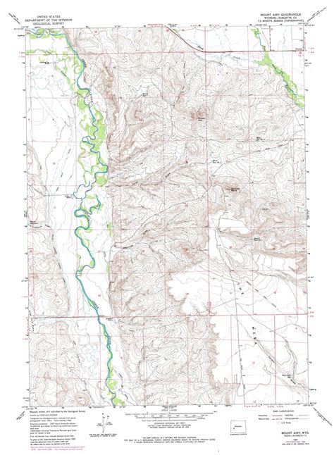 Mount Airy Topographic Map Wy Usgs Topo Quad G