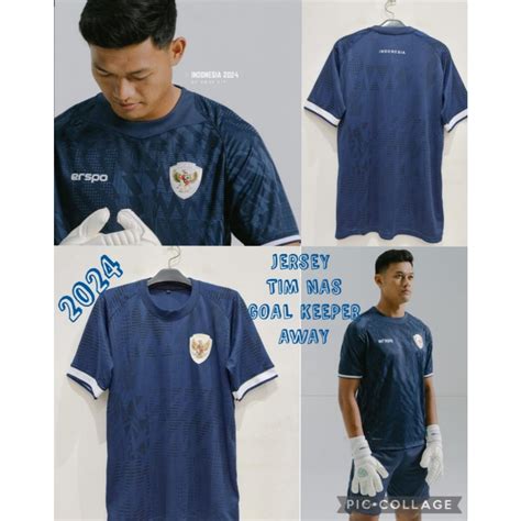 Indonesian National Team Football JERSEY NAVY Adult Football Shirt ...