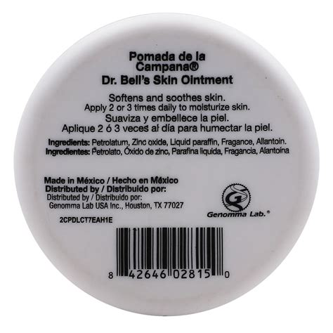 Dr Bells Pomade Pomada De La Campana Dry Skin Melasma 26 Oz