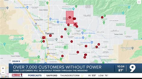 TEP: Over 50,000 customers experience power outage due to storm