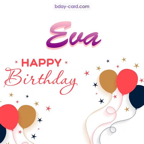 Birthday Images For Eva 💐 — Free Happy Bday Pictures And Photos Bday